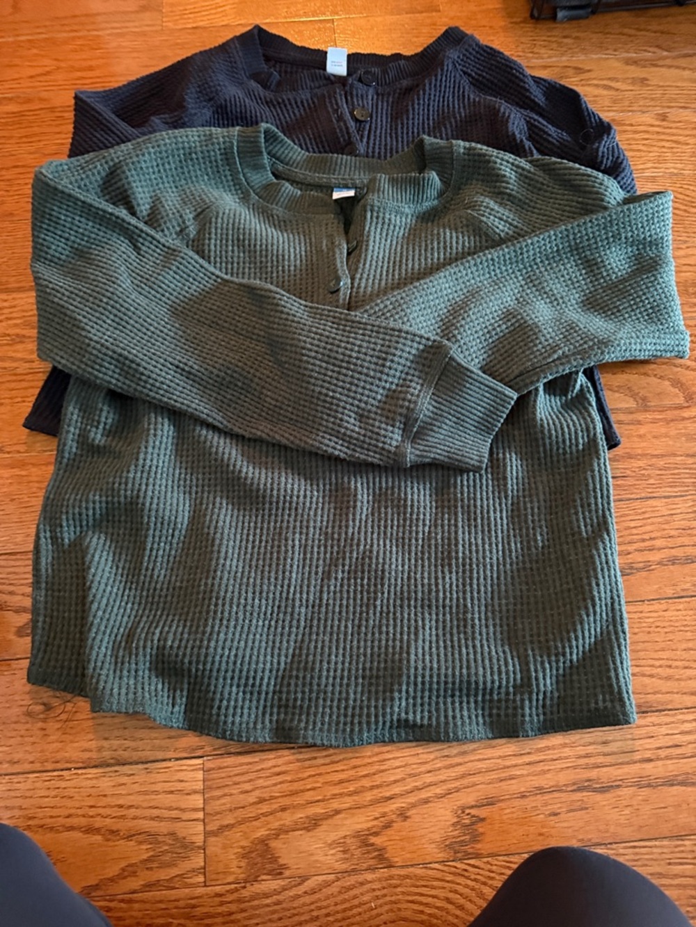 Old navy thermal Henley top